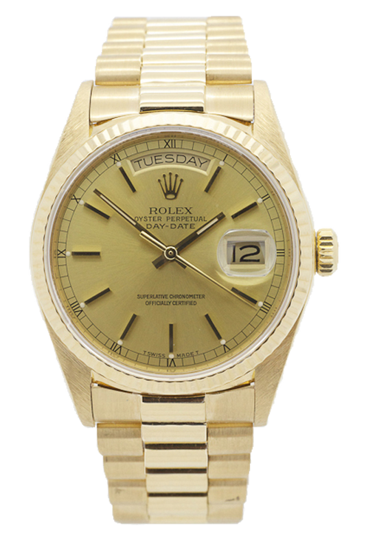 Rolex Day-Date 36 | Yellow Gold 18238 | Pre-owned 1980s