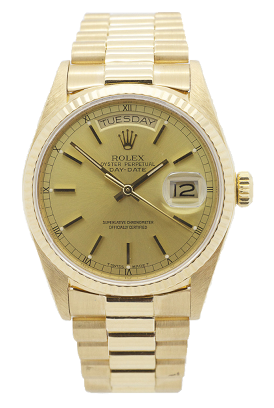 Rolex Day-Date 36 | Yellow Gold 18238 | Pre-owned 1980s