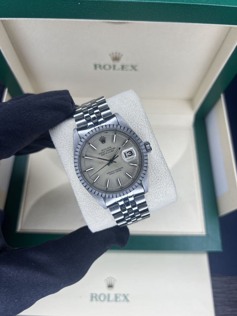 Rolex Datejust 36 | Steel Rhodium 1603R | Pre-owned Vintage