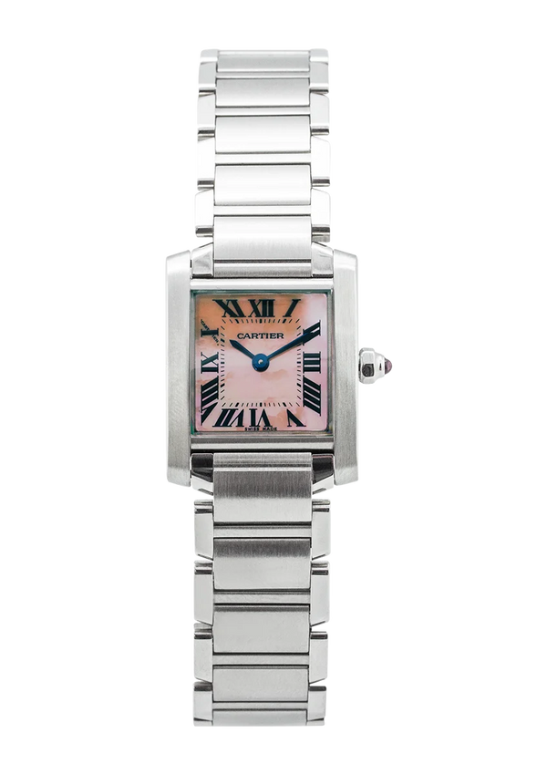 Cartier Tank Francaise | MOP dial W51008Q3 | Pre-owned 2008