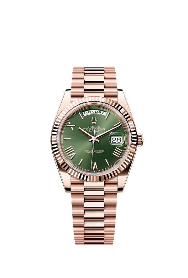 Rolex Day-Date 40 | Olive Green 228235 | Pre-owned 2023