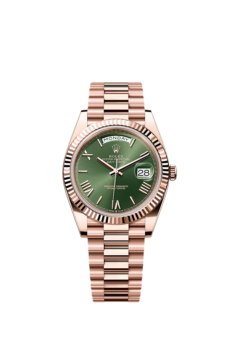 Rolex Day-Date 40 | Olive Green 228235 | Pre-owned 2023
