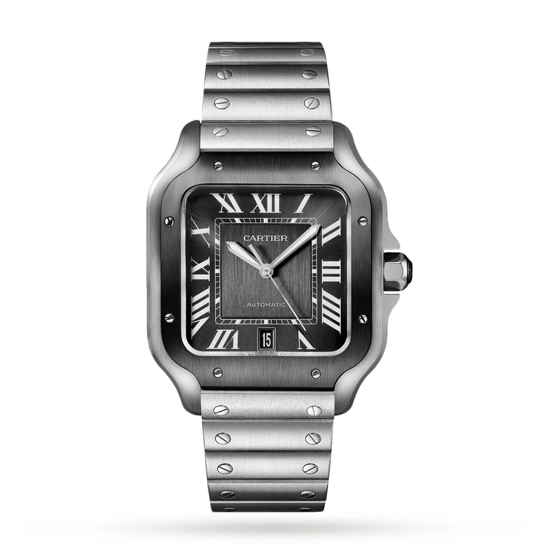 Cartier Santos Large | Slate Grey WSSA0037 | Pre-owned 2022
