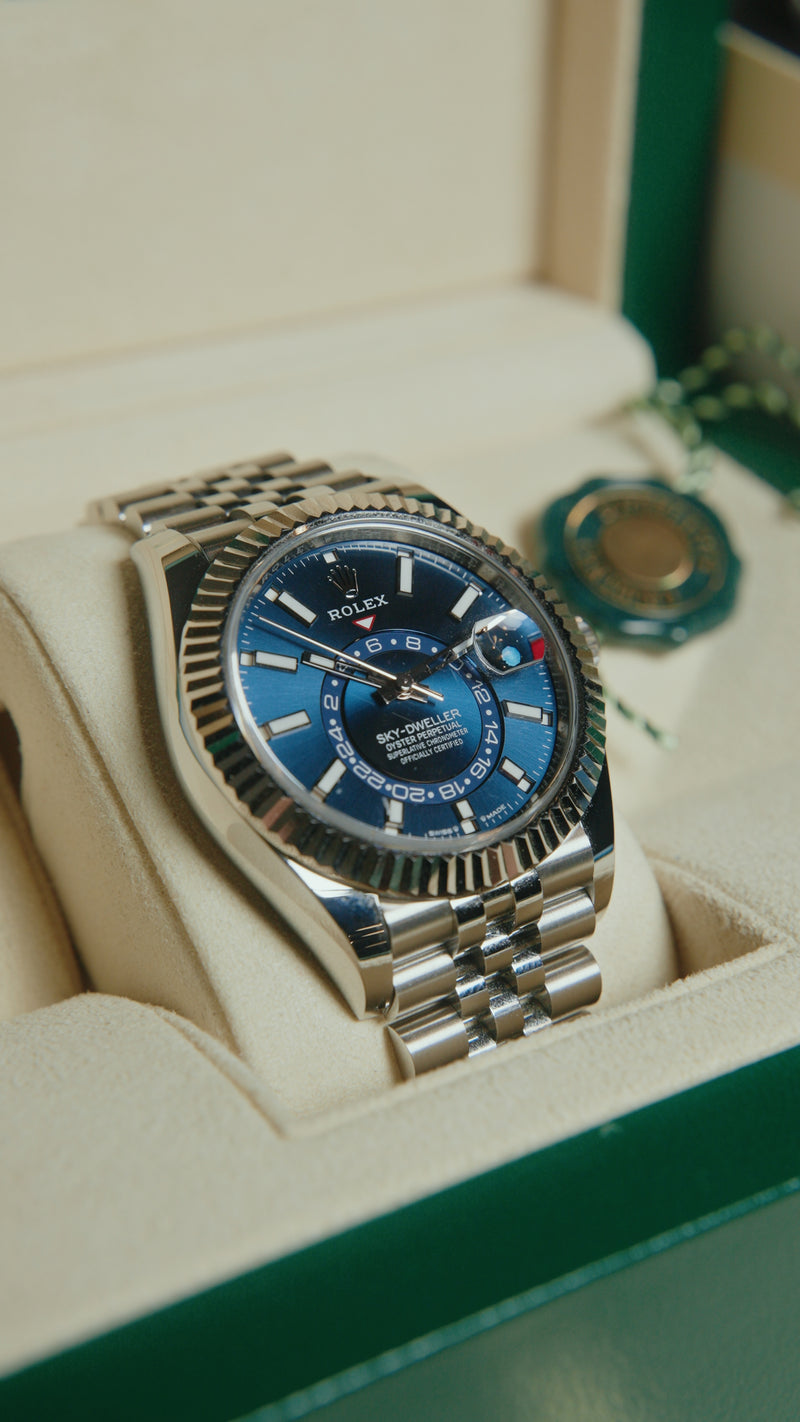 Rolex Sky-Dweller | Blue Jubilee 336934 | Pre-owned 2025