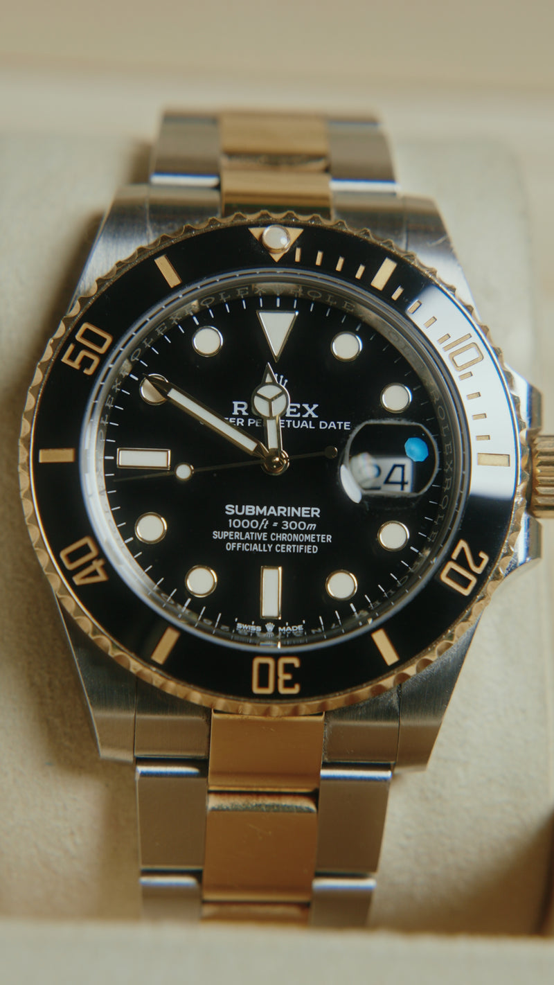 Rolex Submariner | Bi-Matal Black 126613LN | Pre-owned 2021