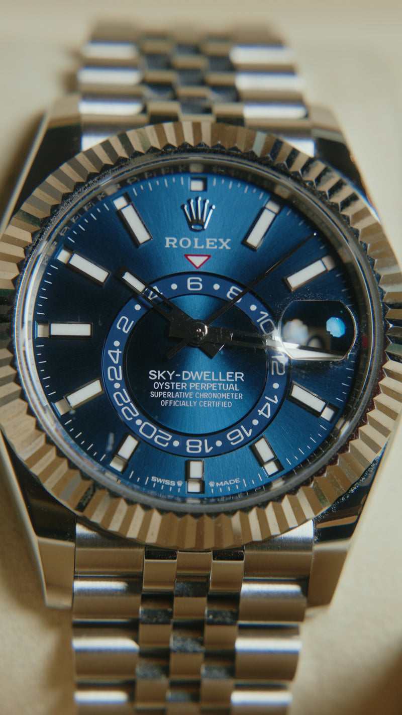 Rolex Sky-Dweller | Blue Jubilee 336934 | Pre-owned 2025