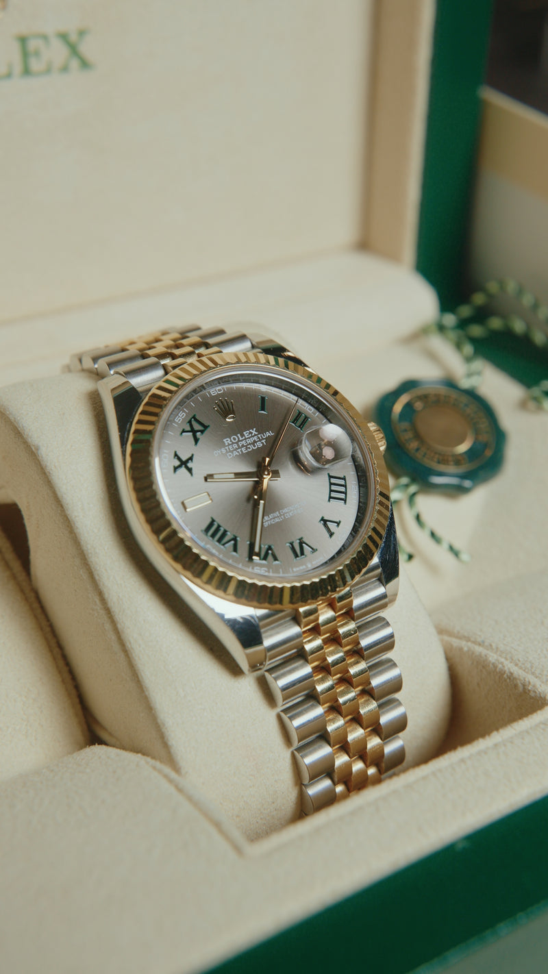 Rolex Datejust 41 | 'Wimbledon' 126333 | Pre-owned 2023