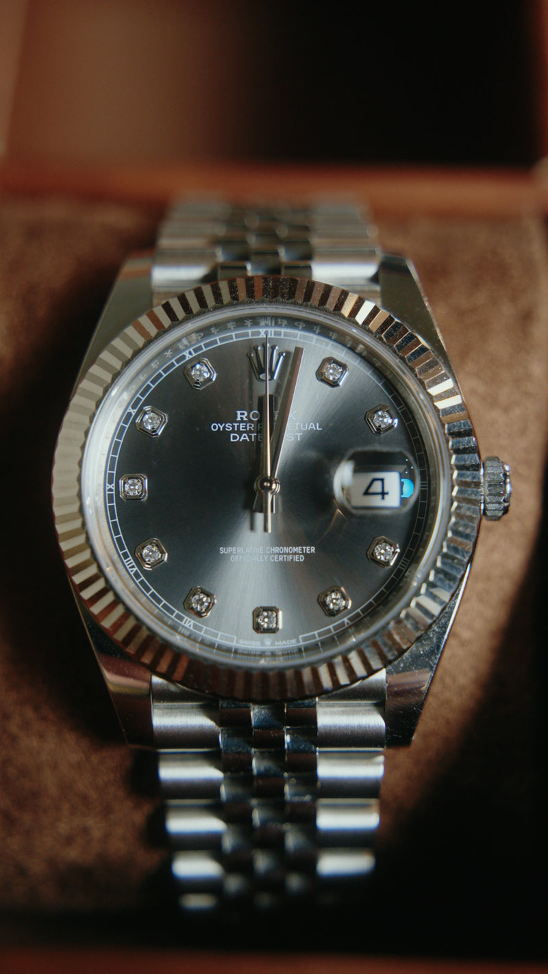 Rolex Datejust 41 | Diamond Rhodium 126334 | Pre-owned 2023